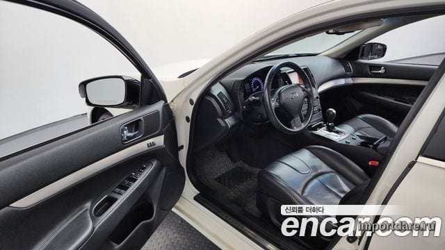 INFINITI G25 2013 — 273 499 км, белый-перламутр, Корея — под ключ — фото 10
