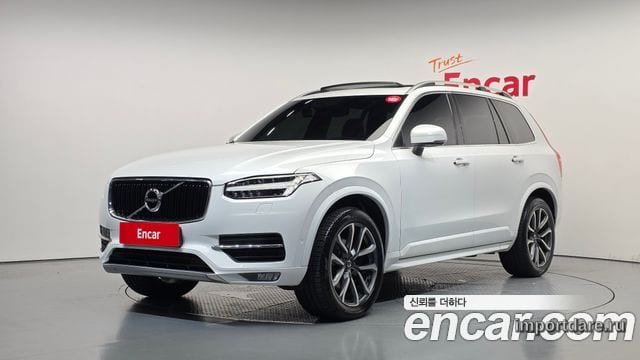 VOLVO XC90 2019 — 201 798 км, белый, Корея — под ключ — фото 1