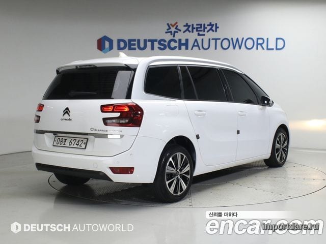 CITROEN GRAND C4 SPACETOURER 2019 — 98 246 км, чёрный, Корея — под ключ — фото 2