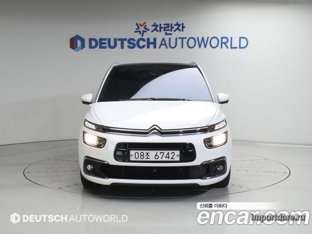 CITROEN GRAND C4 SPACETOURER 2019 — 98 246 км, чёрный, Корея — под ключ — фото 3