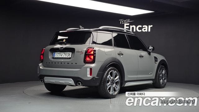 MINI COOPER COUNTRYMAN 2021 — 70 940 км, серебристо-серый, Корея — под ключ — фото 2