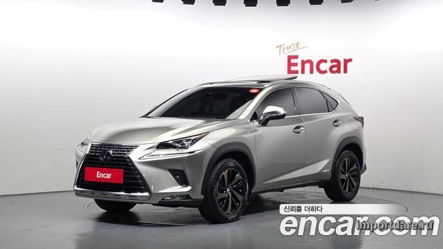 LEXUS NX300H 2019 — 78 542 км, светло-золотистый, Корея — под ключ — фото 1