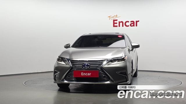 LEXUS ES300H 2017 — 60 573 км, серебристо-серый, Корея — под ключ — фото 3