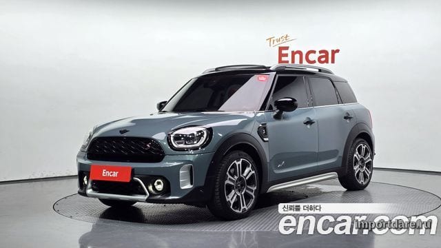 MINI COOPER S COUNTRYMAN 2022 — 62 921 км, серебристый, Корея — под ключ — фото 1