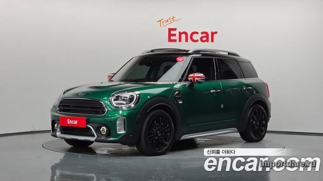 MINI COOPER COUNTRYMAN 2024 — 14 275 км, зелёный, Корея — под ключ — фото 1