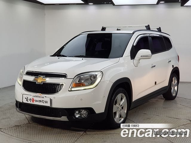 CHEVROLET ORLANDO 2016 — 141 000 км, белый, Корея — под ключ — фото 2