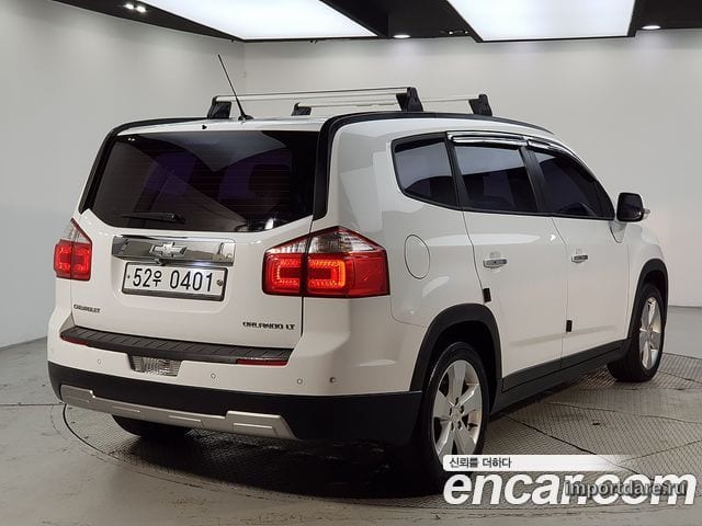 CHEVROLET ORLANDO 2016 — 141 000 км, белый, Корея — под ключ — фото 3