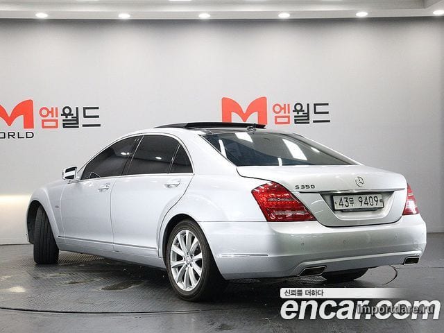 MERCEDES-BENZ S-CLASS W221 2012 — 354 900 км, серебристый, Корея — под ключ — фото 4