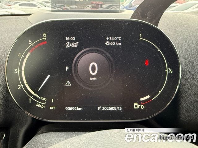 MINI COOPER D COUNTRYMAN 2021 — 91 000 км, серебристо-серый, Корея — под ключ — фото 5