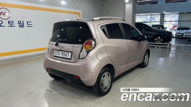 CHEVROLET MATIZ CREATIVE 2011 — 65 945 км, розовый, Корея — под ключ — фото 5