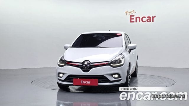 RENAULT KOREA CLIO 2018 — 77 711 км, белый, Корея — под ключ — фото 3