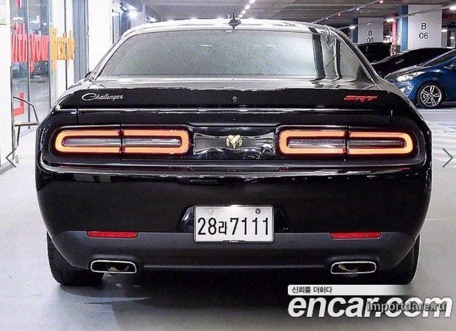 DODGE CHALLENGER 2019 — 101 146 км, Корея — под ключ — фото 5