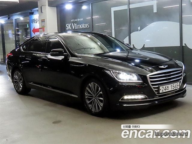 HYUNDAI GENESIS DH 2015 — 179 066 км, чёрный, Корея — под ключ — фото 12