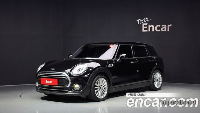 MINI COOPER CLUBMAN 2017 — 123 183 км, чёрный, Корея — под ключ — фото 1