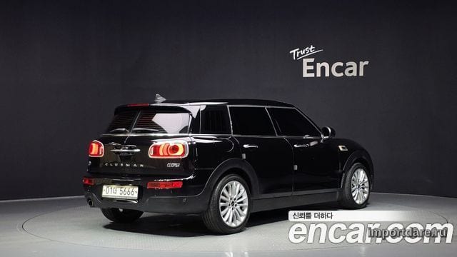 MINI COOPER CLUBMAN 2017 — 123 183 км, чёрный, Корея — под ключ — фото 2