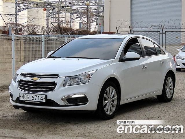 CHEVROLET AMAZING NEW CRUZE5 2015 — 112 629 км, белый, Корея — под ключ — фото 2