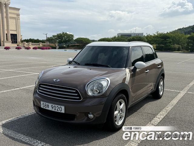 MINI COOPER D COUNTRYMAN 2014 — 122 246 км, коричневый, Корея — под ключ — фото 2