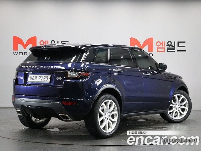 LAND ROVER RANGE ROVER EVOQUE 2018 — 74 615 км, Корея — под ключ — фото 4