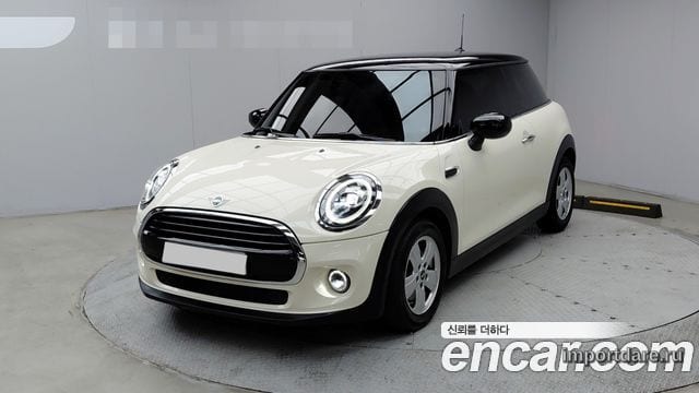 MINI COOPER 2020 — 69 771 км, белый-перламутр, Корея — под ключ — фото 1
