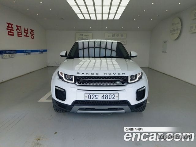 LAND ROVER RANGE ROVER EVOQUE 2018 — 84 970 км, Корея — под ключ — фото 1