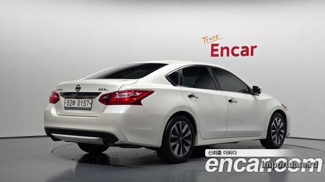 NISSAN ALTIMA 2017 — 77 880 км, белый, Корея — под ключ — фото 2