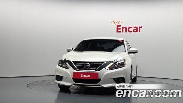 NISSAN ALTIMA 2017 — 77 880 км, белый, Корея — под ключ — фото 3