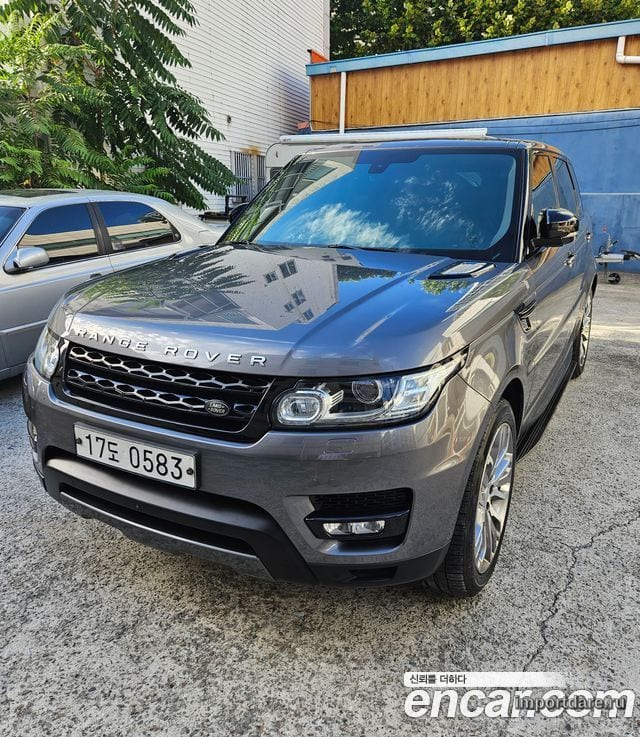 LAND ROVER RANGE ROVER SPORT 2016 — 140 000 км, Корея — под ключ — фото 1