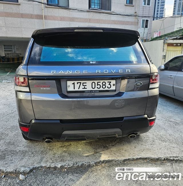 LAND ROVER RANGE ROVER SPORT 2016 — 140 000 км, Корея — под ключ — фото 4