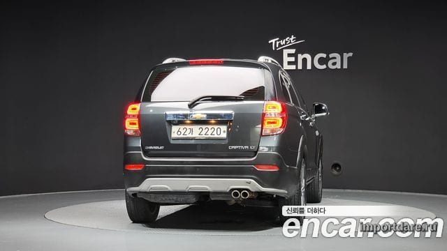 Chevrolet Captiva сзади