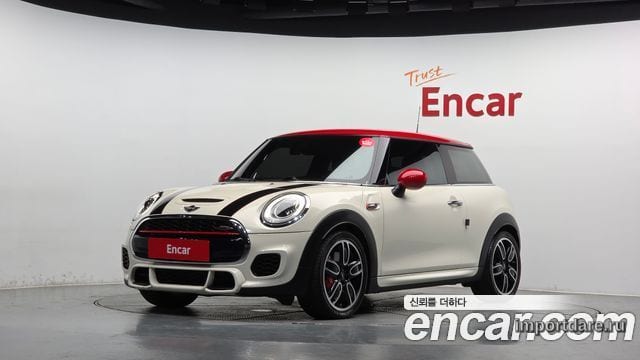 MINI COOPER S 2018 — 100 645 км, белый-перламутр, Корея — под ключ — фото 1
