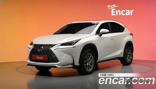 LEXUS NX300H 2017 — 124 330 км, белый, Корея — под ключ — фото 2