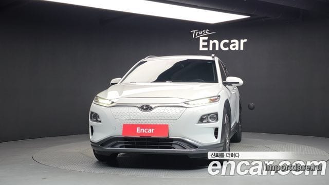 HYUNDAI KONA ELECTRIC 2019 — 176 949 км, белый, Корея — под ключ — фото 3