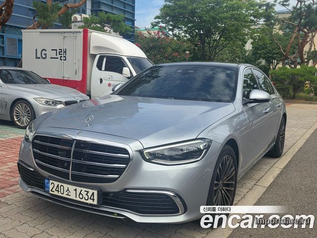 MERCEDES-BENZ S-CLASS W223 2022 — 176 000 км, серебристый, Корея — под ключ — фото 2