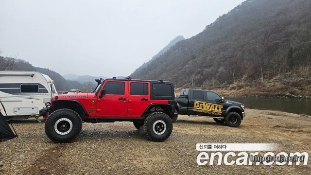 JEEP WRANGLER 2017 — 109 360 км, красный, Корея — под ключ — фото 6