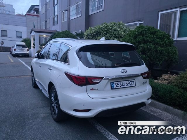 INFINITI QX60 2017 — 100 500 км, белый, Корея — под ключ — фото 4