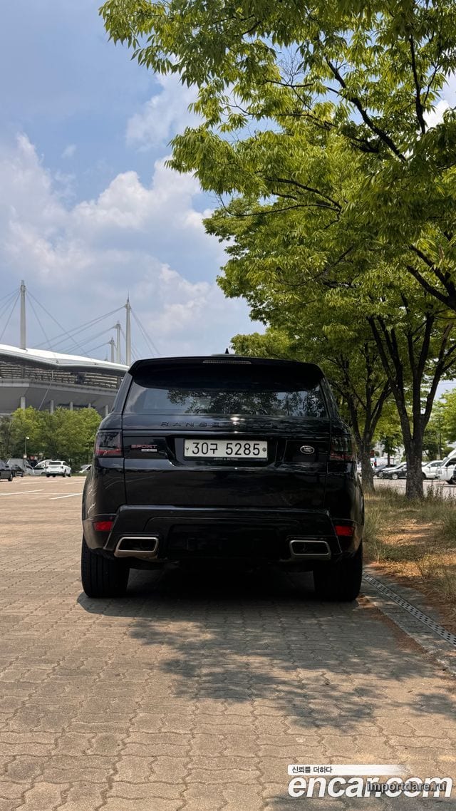 LAND ROVER RANGE ROVER SPORT 2017 — 113 000 км, чёрный, Корея — под ключ — фото 5