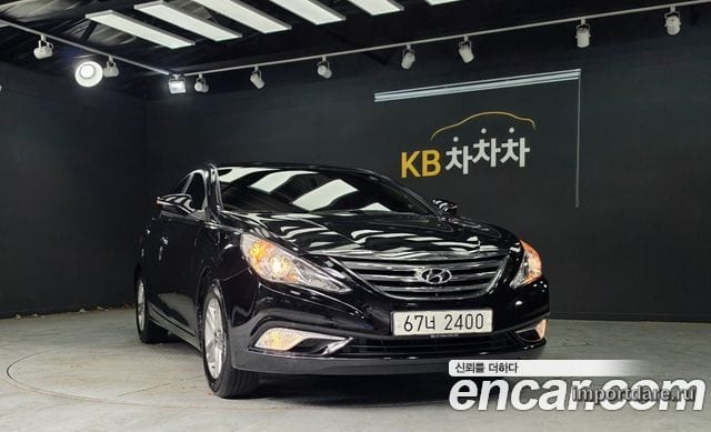 HYUNDAI SONATA THE BRILLIANT 2014 — 224 361 км, чёрный, Корея — под ключ — фото 3