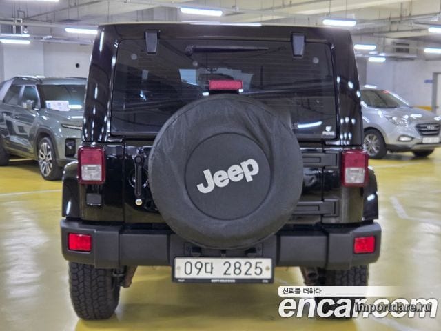 JEEP WRANGLER 2017 — 119 345 км, чёрный, Корея — под ключ — фото 4