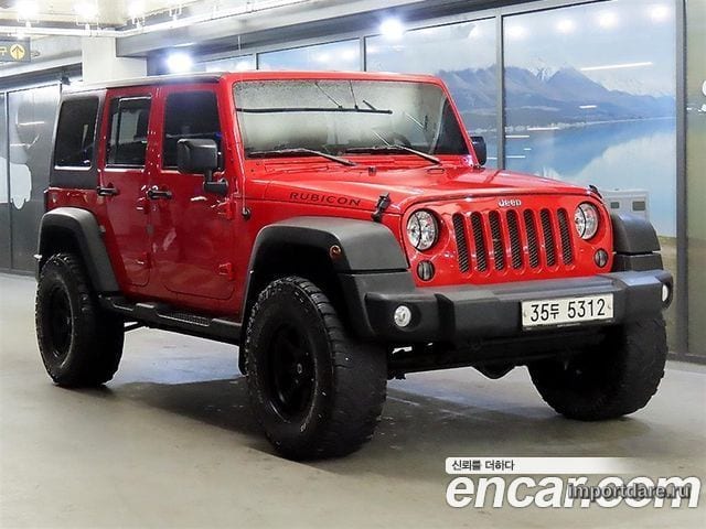 JEEP WRANGLER 2015 — 167 627 км, красный, Корея — под ключ — фото 12