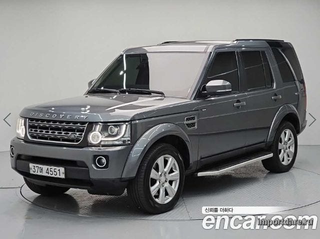LAND ROVER DISCOVERY 4 2014 — 194 211 км, серебристо-серый, Корея — под ключ — фото 11