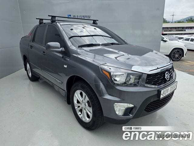 KGM KORANDO SPORTS 2018 — 156 564 км, серебристо-серый, Корея — под ключ — фото 3