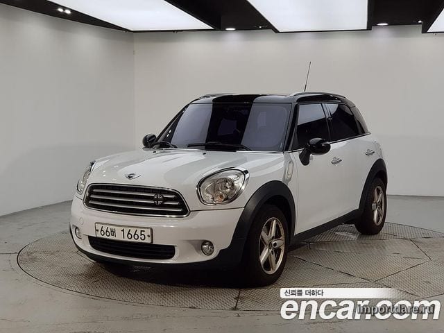 MINI COOPER D COUNTRYMAN 2012 — 161 099 км, белый, Корея — под ключ — фото 12