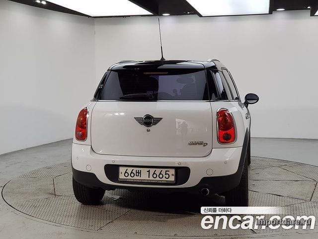 MINI COOPER D COUNTRYMAN 2012 — 161 099 км, белый, Корея — под ключ — фото 3