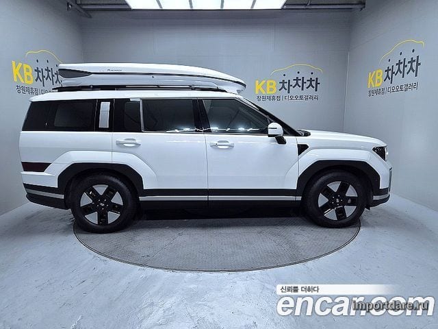 HYUNDAI SANTA FE 2025 — 60 407 км, белый-перламутр, Корея — под ключ — фото 3