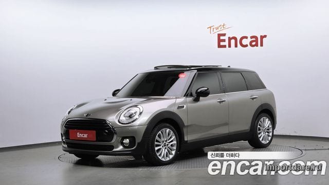 MINI COOPER D CLUBMAN 2016 — 151 711 км, серый, Корея — под ключ — фото 1