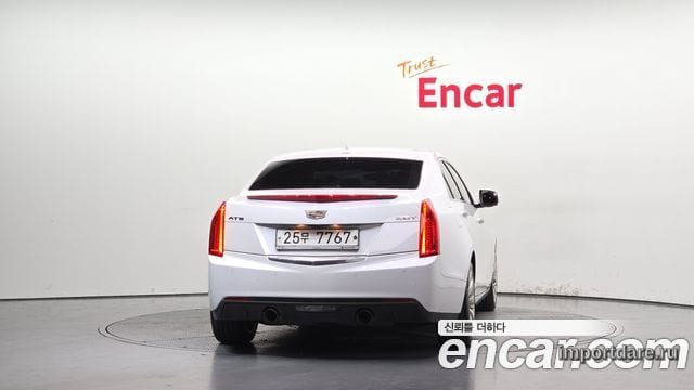 CADILLAC ATS 2017 — 152 555 км, белый, Корея — под ключ — фото 4