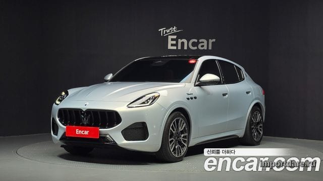 MASERATI GRECALE 2023 — 38 231 км, светло-серебристый, Корея — под ключ — фото 1