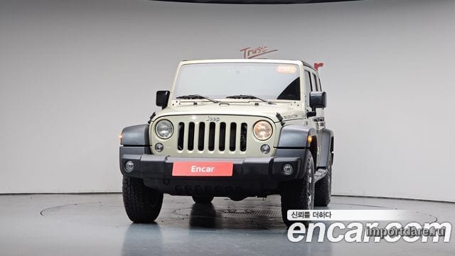 JEEP WRANGLER 2017 — 154 467 км, белый-перламутр, Корея — под ключ — фото 3