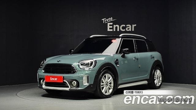 MINI COOPER COUNTRYMAN 2023 — 16 206 км, зелёный, Корея — под ключ — фото 1