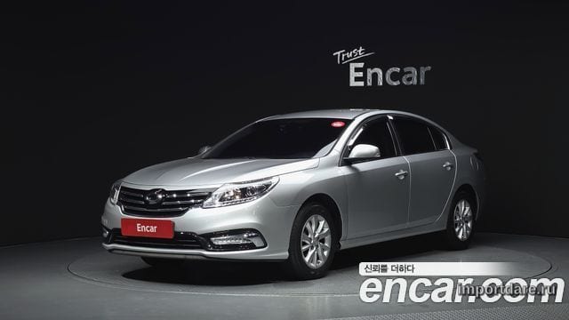 RENAULT KOREA SM5 NOVA 2017 — 57 400 км, серебристый, Корея — под ключ — фото 1